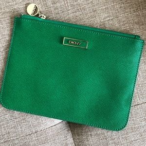 Green DKNY Clutch